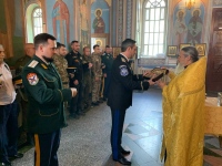 Атаман Всероссийского казачьего общества помолился в хабаровском храме