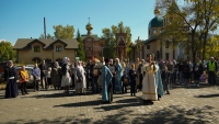 Крестный ход в честь святых князей прошел по улицам базы КАФ