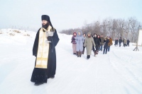 Память мученицы Екатерины Петроградской по-особому отметили в мужской обители