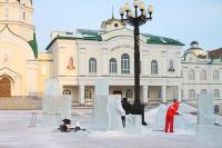 Создание ледовой композиции: день первый и второй. 21-22 декабря 2011 г.