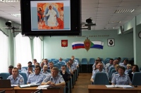 Пасхальная беседа с сотрудниками управления МВД