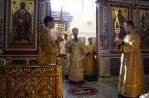 Диаконская хиротония Виталия Лапшина