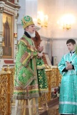 Божественная Литургия в Спасо-Преображенском соборе в день Святой Троицы. 12 июня 2011г.