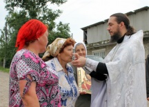 Миссионерская поездка в п. Елабуга, 7 июля 2011 год