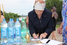 Миссионерская поездка в п. Елабуга, 7 июля 2011 год