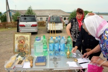 Миссионерская поездка в п. Елабуга, 7 июля 2011 год