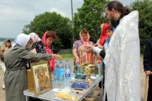 Миссионерская поездка в п. Елабуга, 7 июля 2011 год