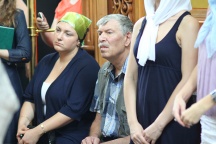 Молебен для сотрудников и водителей городских такси в Спасо-Преображенском соборе г.Хабаровска. 16 июля 2011г.
