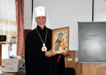 Архипастырский визит в поселки Эльбан и Известковый. 25 октября 2013 г