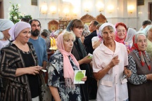 Престольный праздник в Спасо-Преображенском кафедральном соборе г. Хабаровска. 19 августа 2011г.