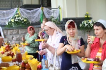 Престольный праздник в Спасо-Преображенском кафедральном соборе г. Хабаровска. 19 августа 2011г.