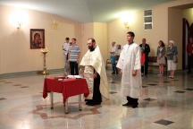 Молебен на начало учебного года в храме преп. Серафима Саровского. 1 сентября 2011г.