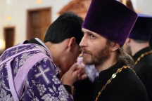 Чин прощения. Спасо-Преображенский кафедральный собор. 22 февраля 2015 года