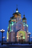 Чтение  Великого покаянного канона Андрея Критского в Спасо-Преображенском кафедральном соборе г. Хабаровска. 27 февраля 2012 г.