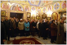 Престольный праздник храма Хабаровской духовной семинарии ( 6 октября 2009 года )