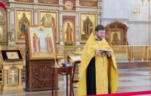 Молебен святым Петру и Февронии в Спасо-Преображенском соборе 08 июля 2019 г.