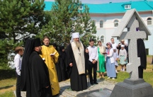 Божественная литургия в Петропавловском женском монастыре 12 июля 2021 г.