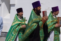 Божественная литургия в храме святого преподобного Серафима Саровского 01 августа 2021 г.