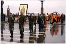 Окончание юбилейного крестного хода вокруг Хабаровска (19 мая 2008 года)